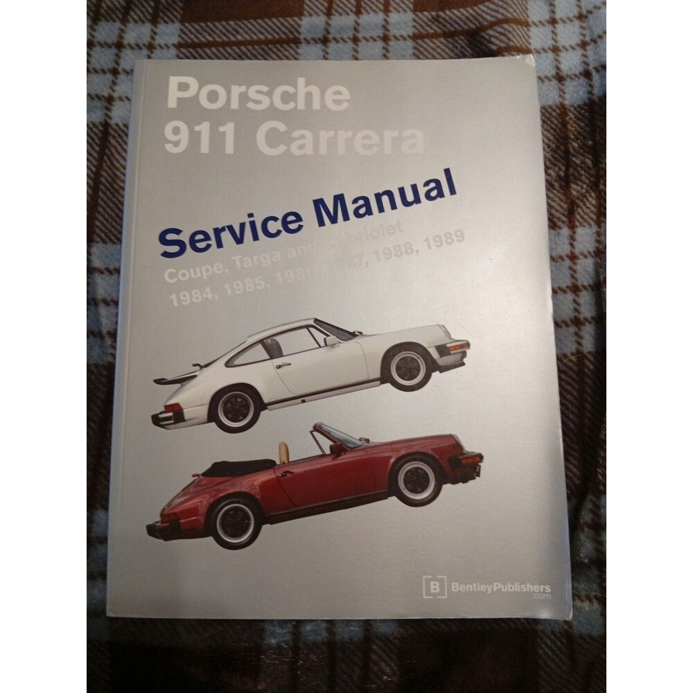 Porsche 911 Carrera Coupe Cab Targa Service Manual (1984-1989) Bentley